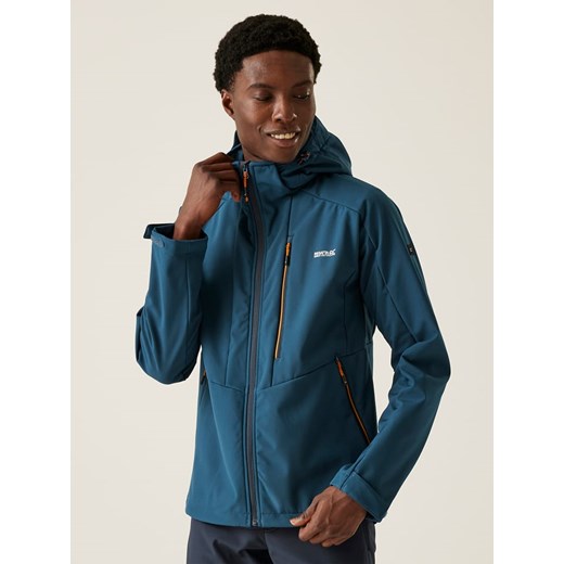Regatta Kurtka softshellowa &quot;Hewitts X&quot; w kolorze niebieskim ze sklepu Limango Polska w kategorii Kurtki męskie - zdjęcie 175251582