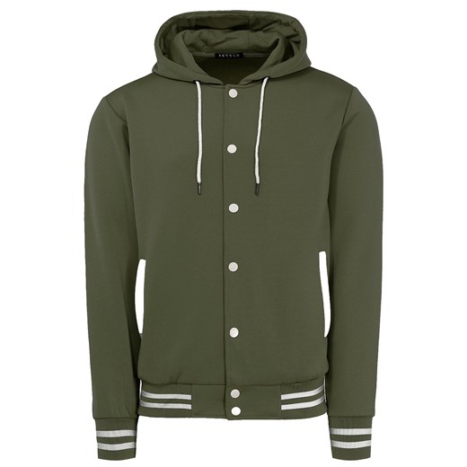 Dres męski komplet zielony bojówki i bluza rozpinana z kapturem Recea Recea M okazja Recea.pl