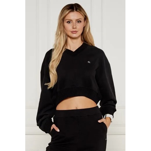 CALVIN KLEIN JEANS Bluza | Cropped Fit ze sklepu Gomez Fashion Store w kategorii Bluzy damskie - zdjęcie 175256873