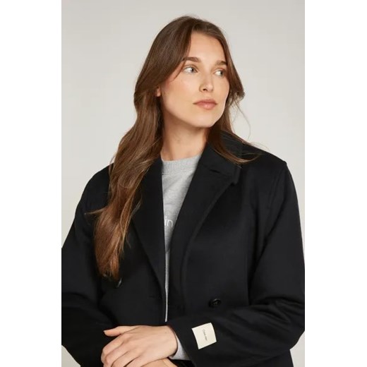 Calvin Klein Płaszcz | z dodatkiem wełny Calvin Klein 36 Gomez Fashion Store