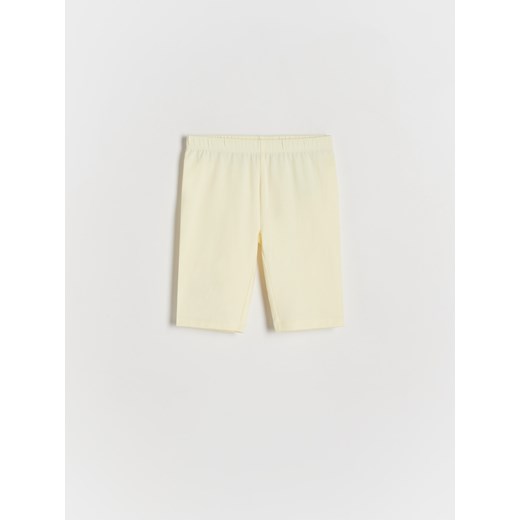 Reserved - Spodenki kolarki - żółty ze sklepu Reserved w kategorii Spodenki dziewczęce - zdjęcie 175258951