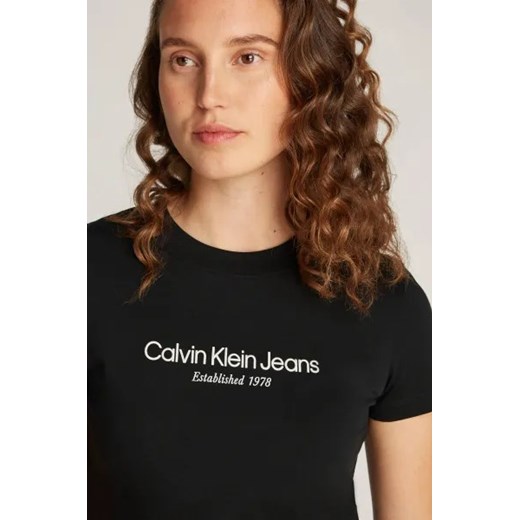 Calvin Klein Jeans T-shirt Institutional | Regular Fit S wyprzedaż Gomez Fashion Store