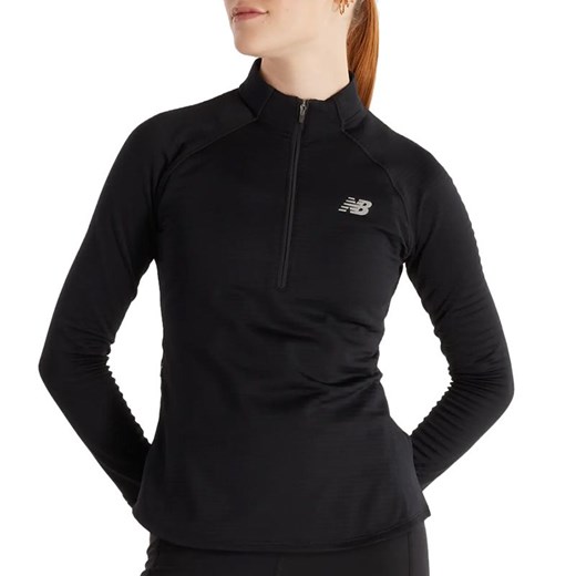 Bluza damska New Balance WT43200BK - czarna ze sklepu streetstyle24.pl w kategorii Bluzy damskie - zdjęcie 175273174