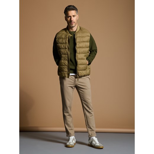 Sinsay - Kamizelka pikowana - beżowy Sinsay XXL Sinsay