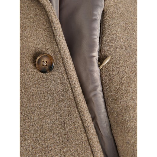 Płaszcz męski Reserved beżowy 