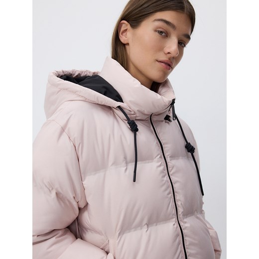 Kurtka damska Reserved krótka poliestrowa z kapturem 