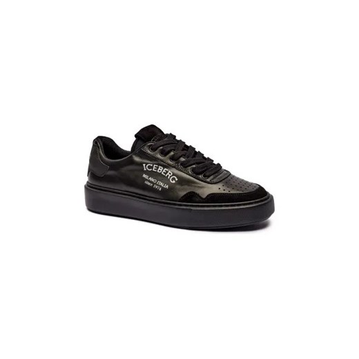 Iceberg Skórzane sneakersy Iceberg 43 Gomez Fashion Store