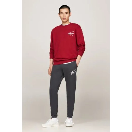 Spodnie męskie Tommy Jeans czarne w sportowym stylu 