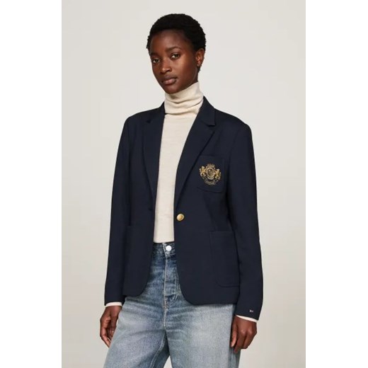 Tommy Hilfiger Marynarka | Slim Fit | z dodatkiem wełny ze sklepu Gomez Fashion Store w kategorii Marynarki damskie - zdjęcie 175282273