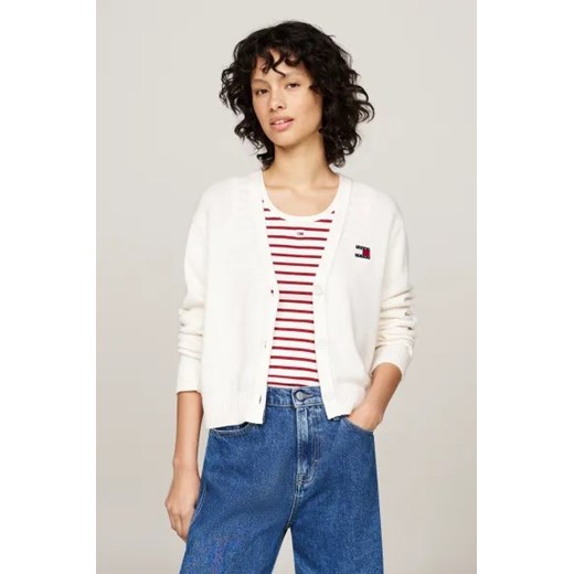Tommy Jeans Kardigan ESSENTIAL | Oversize fit ze sklepu Gomez Fashion Store w kategorii Swetry damskie - zdjęcie 175282374