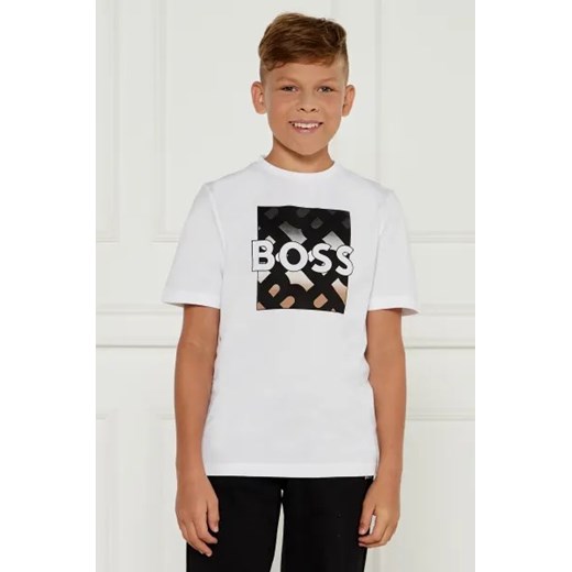 BOSS Kidswear T-shirt | Regular Fit ze sklepu Gomez Fashion Store w kategorii T-shirty chłopięce - zdjęcie 175282384