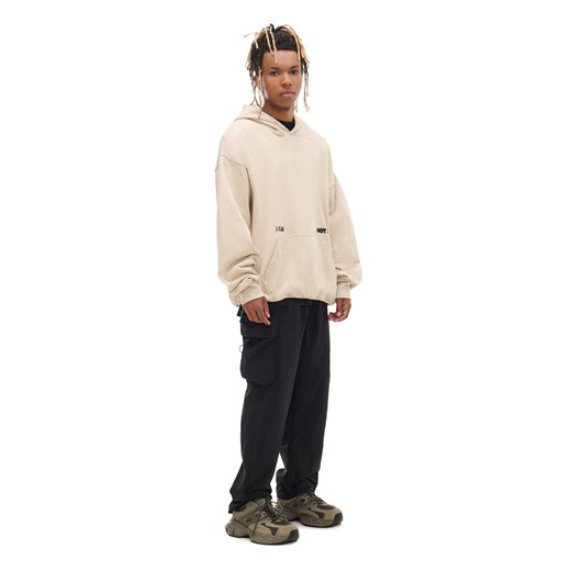 Cropp - Beżowa bluza loose z kapturem - beżowy Cropp L Cropp