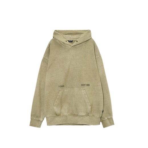 Cropp - Zielona bluza loose z kapturem - zielony Cropp S Cropp