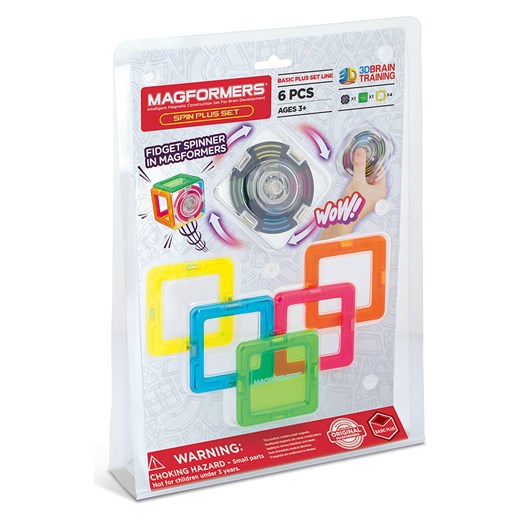 MAGFORMERS Zestaw z akcesoriami &quot;Spin Plus&quot; - 3+ ze sklepu Limango Polska w kategorii Zabawki - zdjęcie 175286101