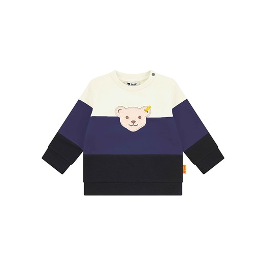 Steiff Bluza w kolorze granatowo-czarno-kremowym ze sklepu Limango Polska w kategorii Odzież dla niemowląt - zdjęcie 175286473