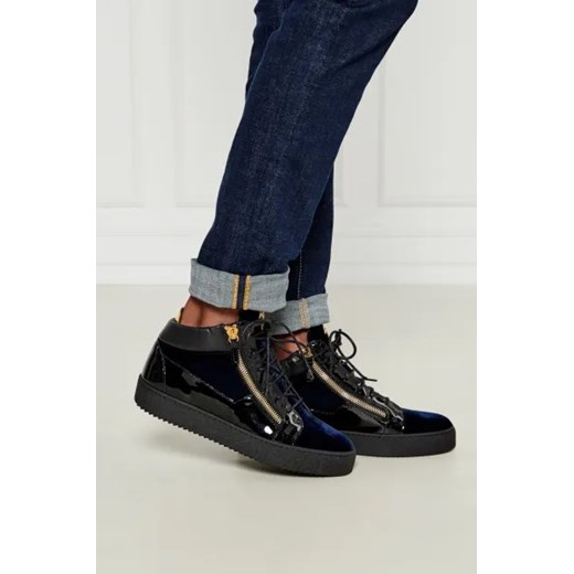 Giuseppe Zanotti Skórzane sneakersy Giuseppe Zanotti 42 Gomez Fashion Store