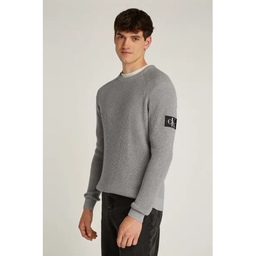Szary sweter męski Calvin Klein casual