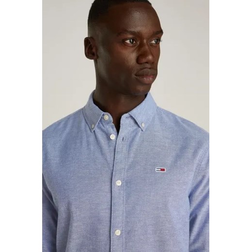 Tommy Jeans koszula męska z długim rękawem z klasycznym kołnierzykiem