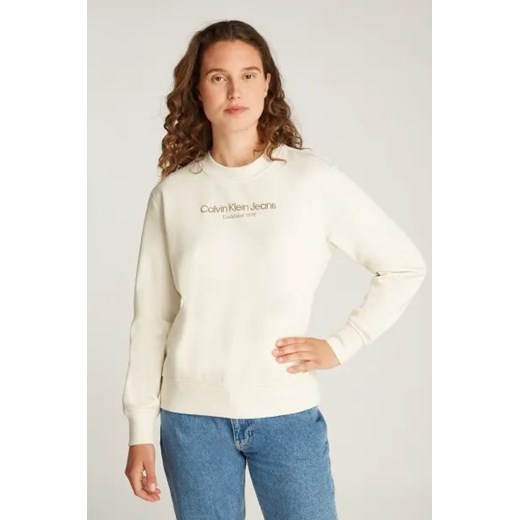 CALVIN KLEIN JEANS Bluza INSTITUTIONAL | Regular Fit ze sklepu Gomez Fashion Store w kategorii Bluzy damskie - zdjęcie 175288761