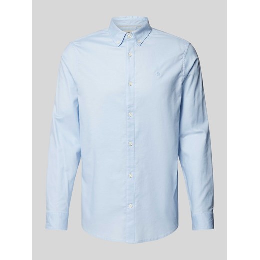 Koszula casualowa o kroju regular fit z listwą guzikową ze sklepu Peek&Cloppenburg  w kategorii Koszule męskie - zdjęcie 175302574