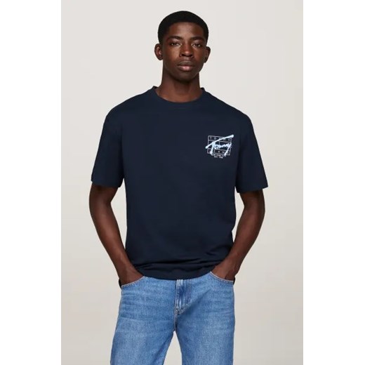 Tommy Jeans t-shirt męski bawełniany