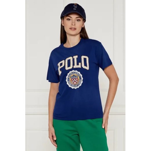POLO RALPH LAUREN T-shirt | Regular Fit ze sklepu Gomez Fashion Store w kategorii Bluzki damskie - zdjęcie 175304200