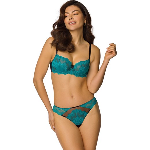 Koronkowe stringi damskie Ruby, Kolor morski, Rozmiar S, Wies-MANN ze sklepu Intymna w kategorii Majtki damskie - zdjęcie 175304422
