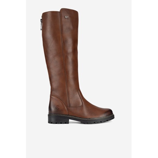 Kozaki damskie Remonte z zamkiem na zimę casual 