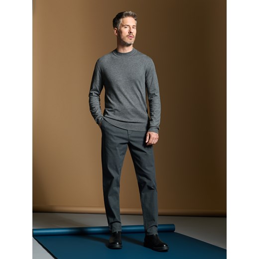 Sinsay - Sweter z półgolfem - szary Sinsay S Sinsay