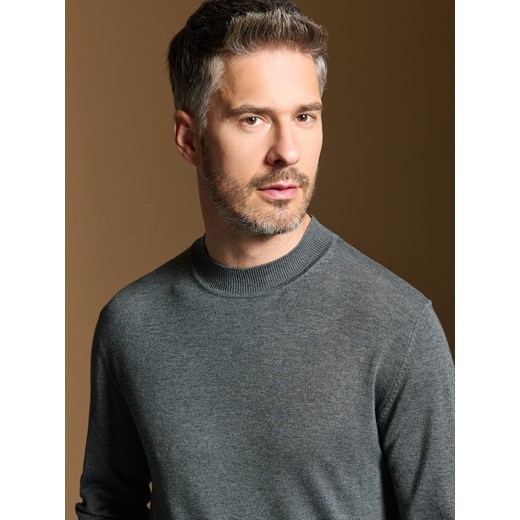 Sinsay - Sweter z półgolfem - szary Sinsay XXL Sinsay