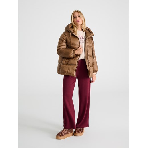 Kurtka damska Sinsay z kapturem krótka 