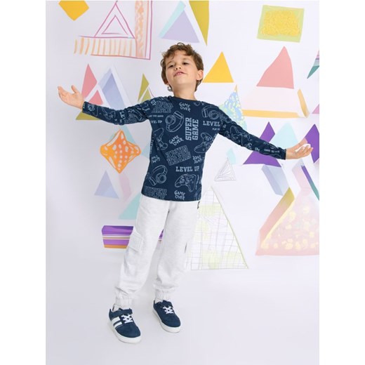 Sinsay - Spodnie dresowe jogger - szary ze sklepu Sinsay w kategorii Spodnie chłopięce - zdjęcie 175306932