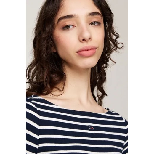 Bluzka damska Tommy Jeans z bawełny