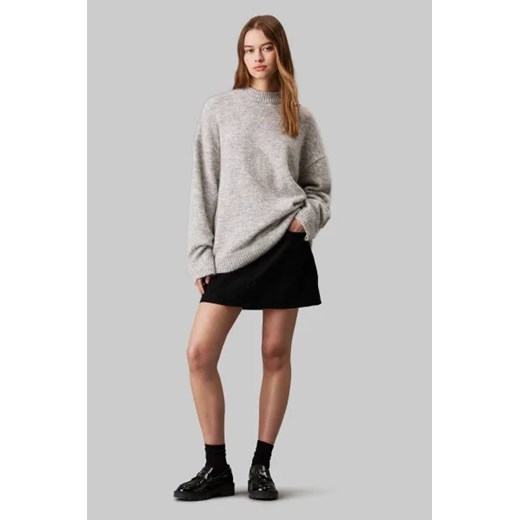Sweter damski Calvin Klein z okrągłym dekoltem