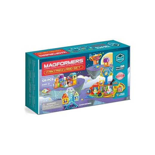 MAGFORMERS 126-częściowy zestaw magnetyczny &quot;Fantasy Land&quot; - 3+ ze sklepu Limango Polska w kategorii Zabawki - zdjęcie 175312641