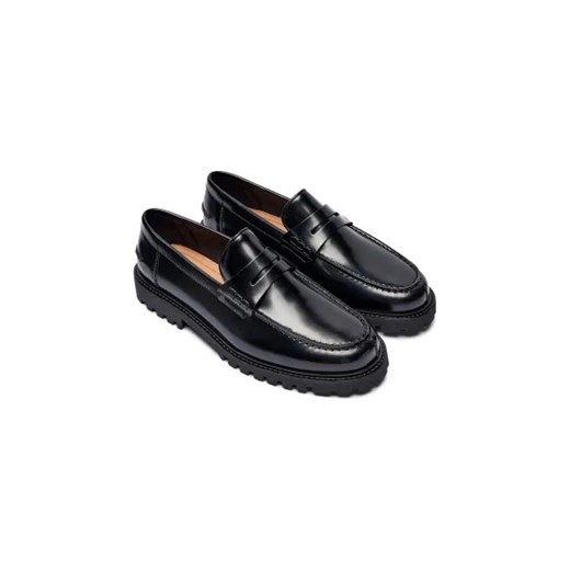 BOSS BLACK Skórzane loafersy Richayl 42 Gomez Fashion Store