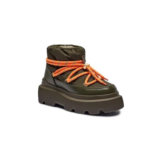 INUIKII Śniegowce ENDURANCE PUFFER | z dodatkiem skóry ze sklepu Gomez Fashion Store w kategorii Śniegowce damskie - zdjęcie 175315133