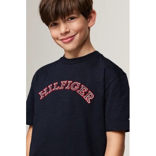 T-shirt chłopięce Tommy Hilfiger bawełniany