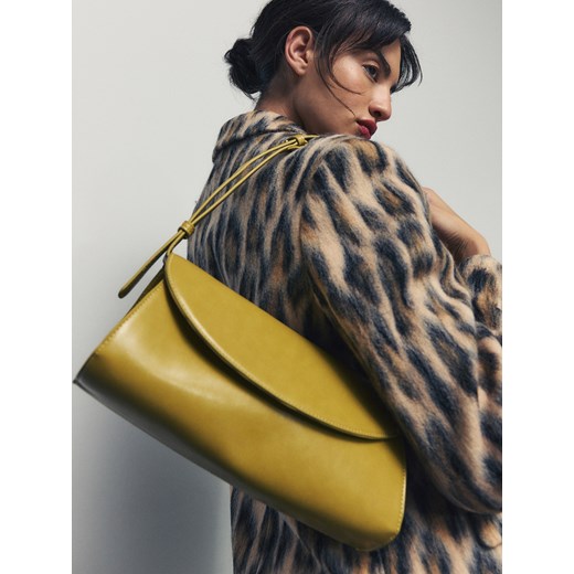 Reserved - Torebka baguette - oliwkowy Reserved ONE SIZE Reserved