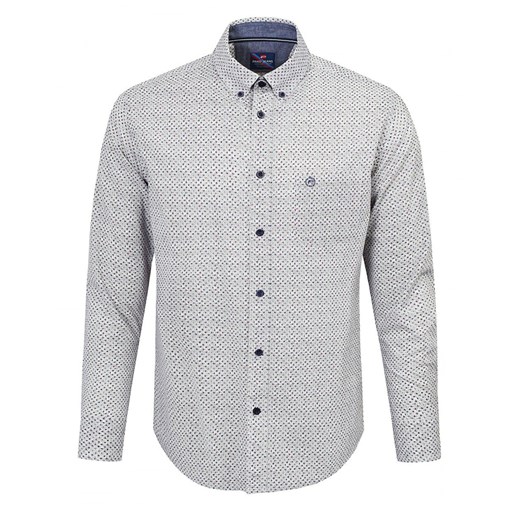 Koszula Weekendowa - Pako Jeans - Lekko Taliowana - Drobny Wzór KSDCPJNSd4rVIOLIN ze sklepu JegoSzafa.pl w kategorii Koszule męskie - zdjęcie 175318654