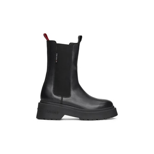 Tommy Jeans Skórzane sztyblety ze sklepu Gomez Fashion Store w kategorii Botki - zdjęcie 175324941
