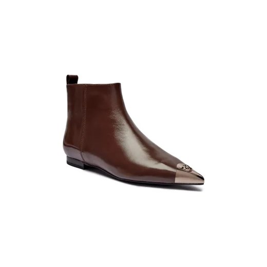 Pinko Skórzane botki GIANIRA 07 ze sklepu Gomez Fashion Store w kategorii Botki - zdjęcie 175324943