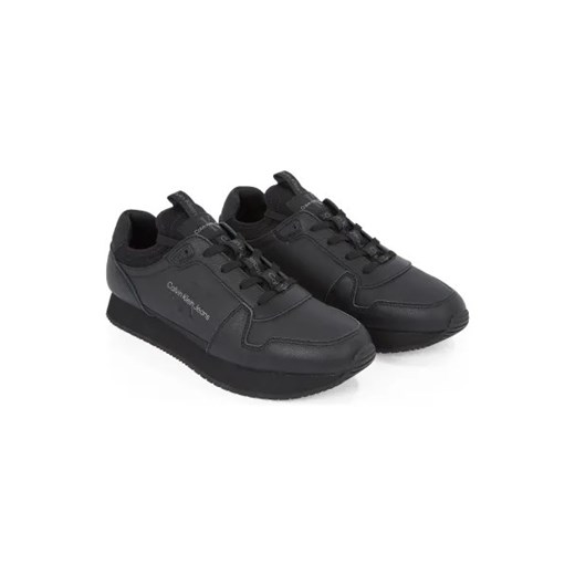 Buty sportowe męskie Calvin Klein z tkaniny jesienne