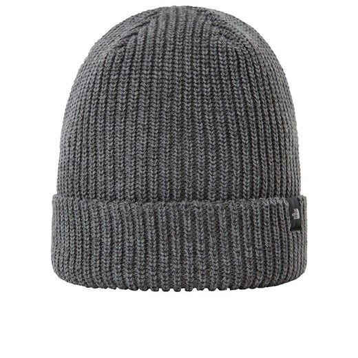 Czapka The North Face Beanie Fisherman 0A55JGDYY1 - szara ze sklepu streetstyle24.pl w kategorii Czapki zimowe męskie - zdjęcie 175328270