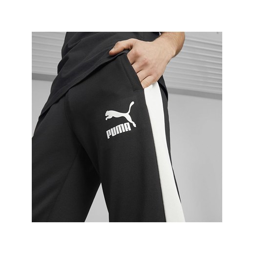 Spodnie damskie Puma w sportowym stylu z elastanu 