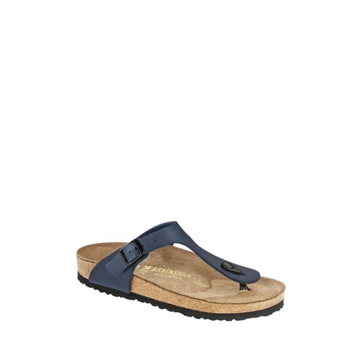 Birkenstock Skórzane japonki &quot;Gizeh&quot; w kolorze granatowym ze sklepu Limango Polska w kategorii Klapki damskie - zdjęcie 175330000
