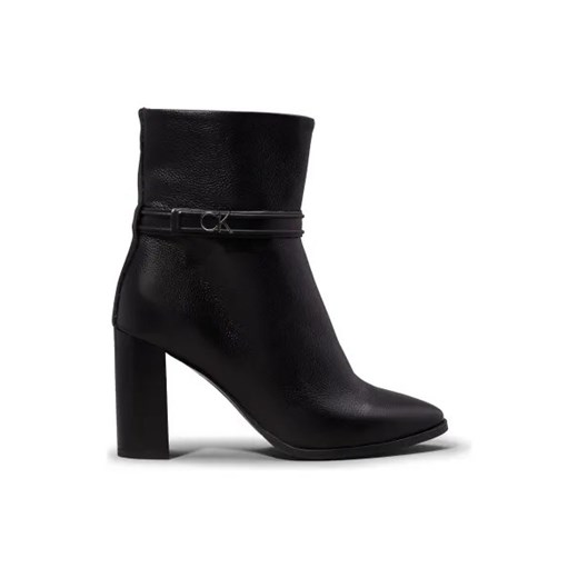 Calvin Klein Skórzane botki na słupku ze sklepu Gomez Fashion Store w kategorii Botki - zdjęcie 175331783