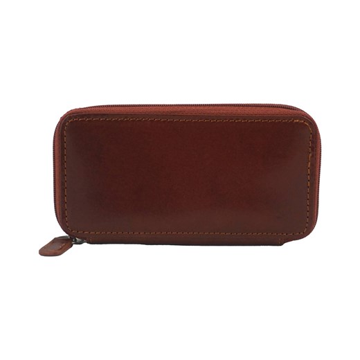 Skórzane etui na klucze - Brązowe ze sklepu butyolivier w kategorii Etui - zdjęcie 175332190