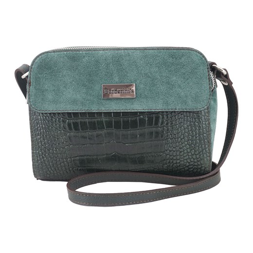 Stylowa torebka crossbody trzykomorowa - Zielona ciemna ze sklepu butyolivier w kategorii Listonoszki - zdjęcie 175333222