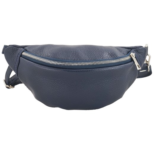 Torebka damska saszetka / nerka - CASUAL - Granatowa ze sklepu butyolivier w kategorii Nerki - zdjęcie 175334971